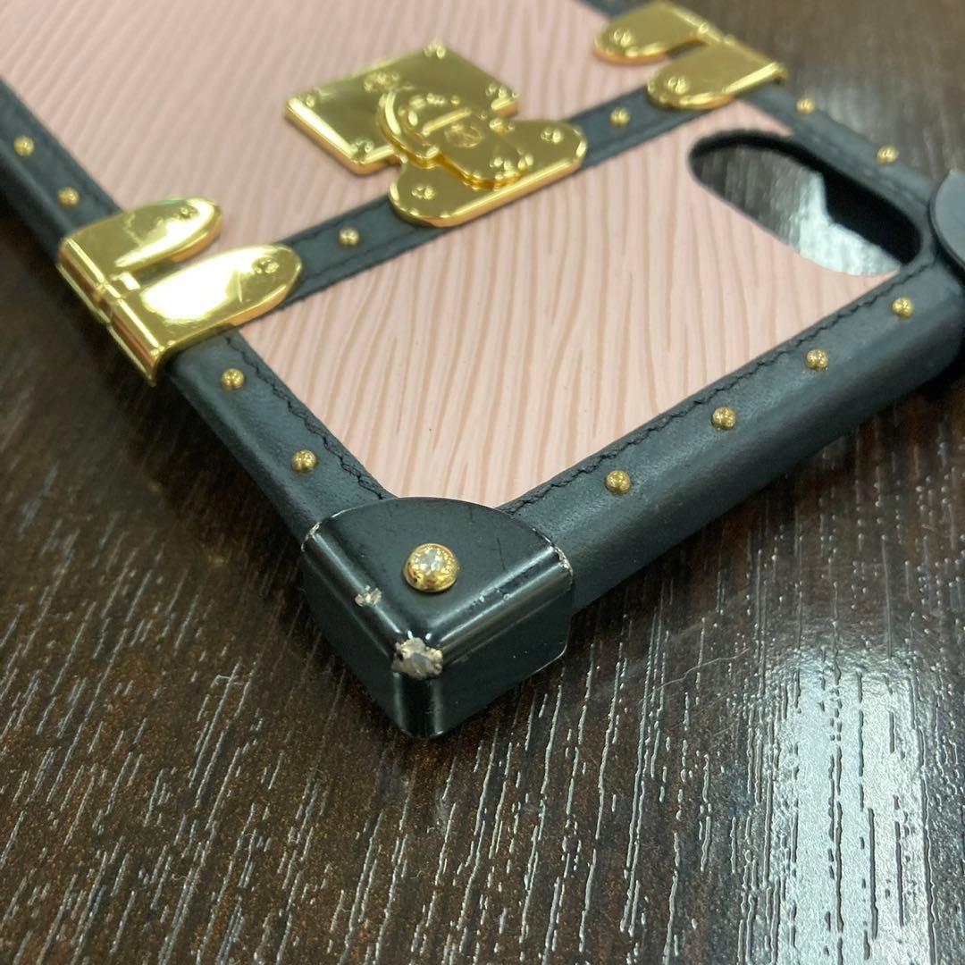 LOUIS VUITTON ルイヴィトン エピ アイトランク iPhoneX 箱