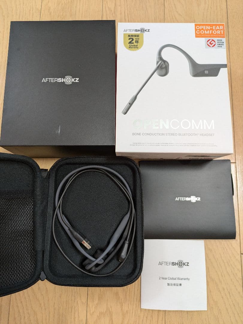 美品★aftershokz opencomm