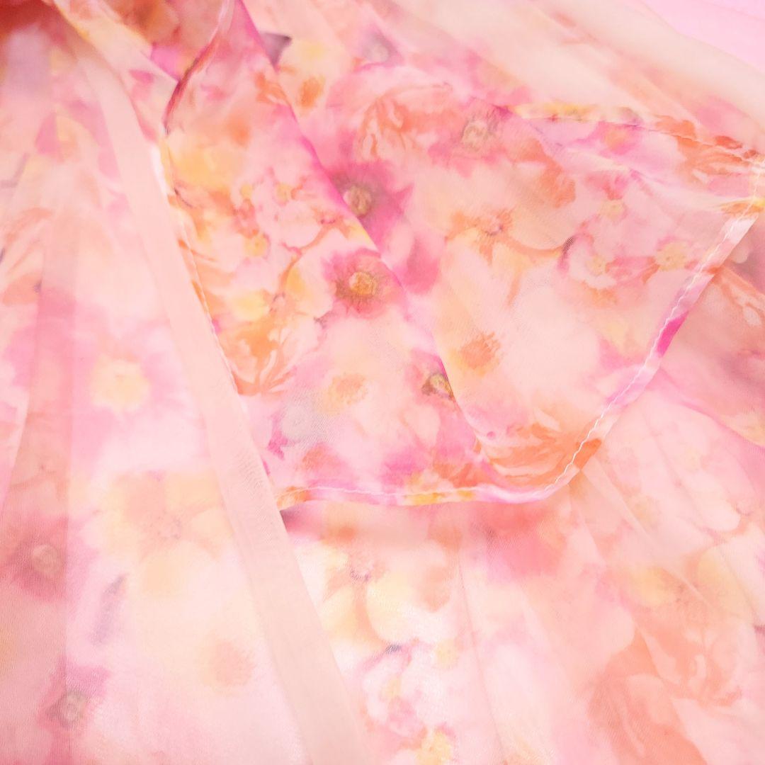 送料¥０♡LIZ LISAリズリサ オーガンジー お花柄 ワンピース