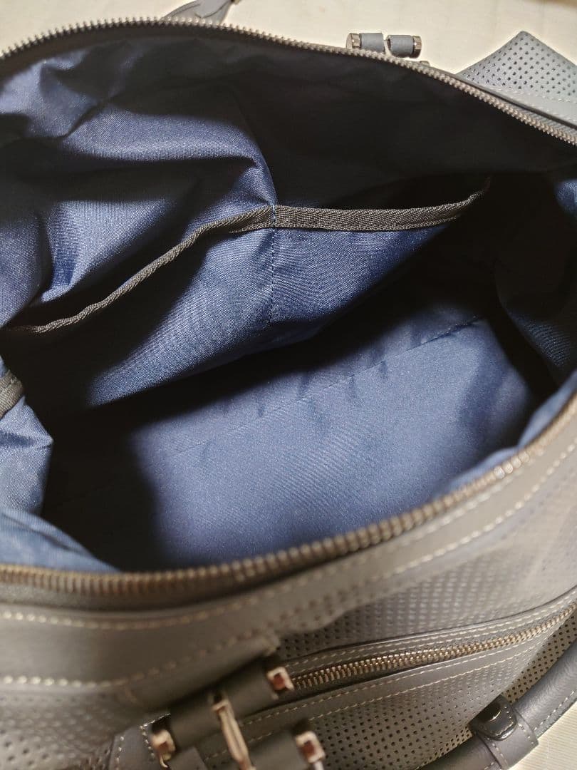 未使用級✨LEXUS レクサス パンチングレザー 2way ボストンバッグ