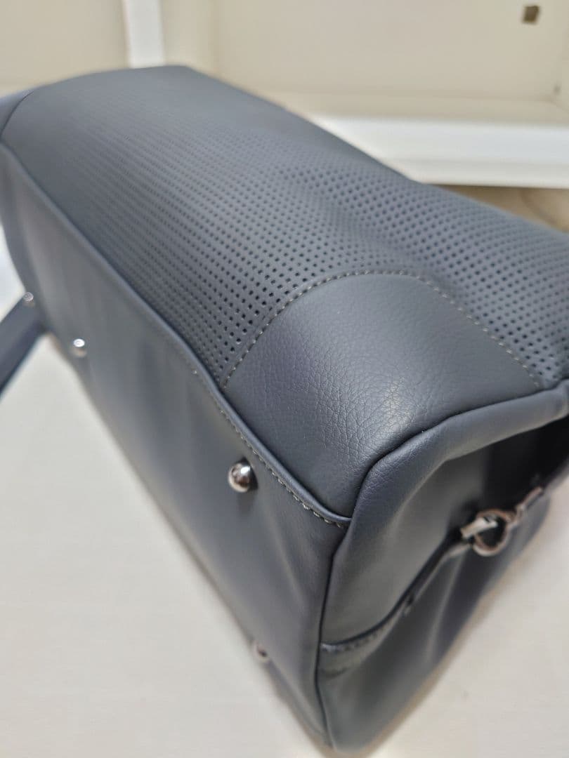 未使用級✨LEXUS レクサス パンチングレザー 2way ボストンバッグ