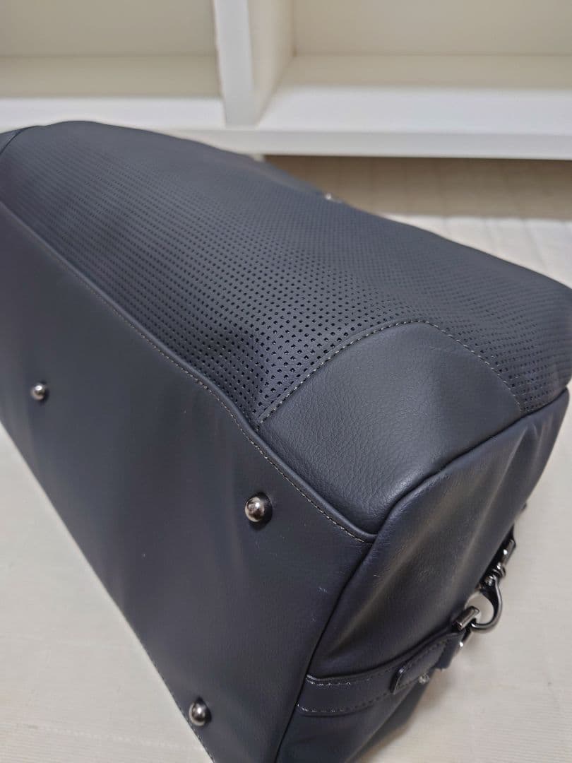 未使用級✨LEXUS レクサス パンチングレザー 2way ボストンバッグ