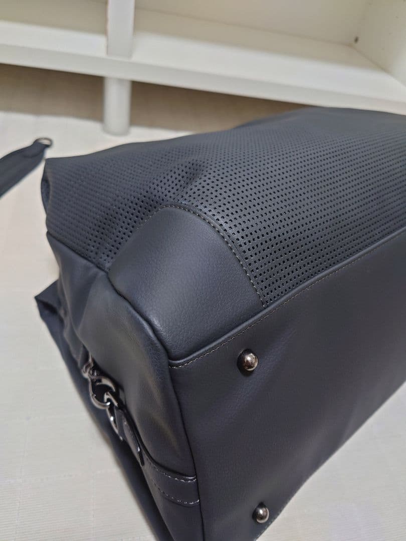 未使用級✨LEXUS レクサス パンチングレザー 2way ボストンバッグ