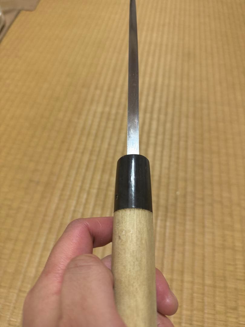 白二】出刃包丁 實光刃物19.5mm