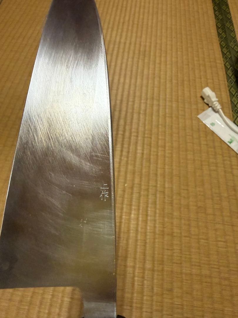 白二】出刃包丁 實光刃物19.5mm