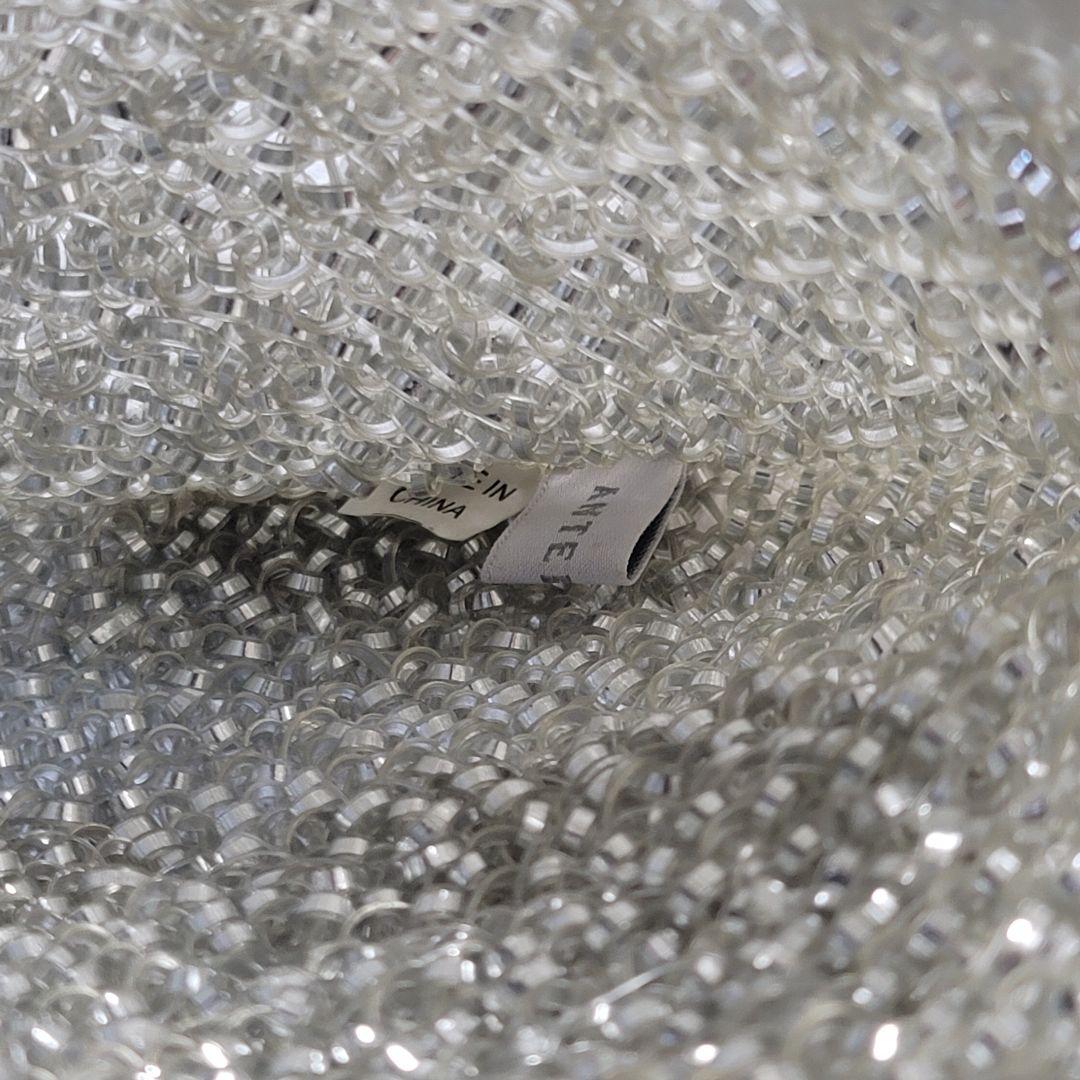 ANTEPRIMA アンテプリマ ワイヤーバッグ シルバー ビジュー ハート