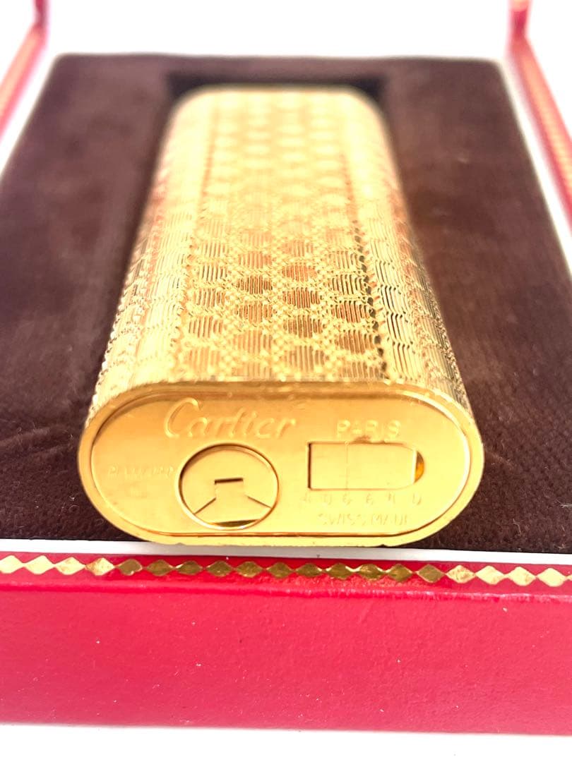 カルティエ ライター　ゴールド　メンズ