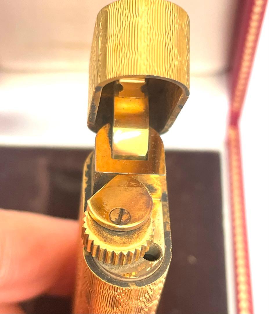 カルティエ ライター　ゴールド　メンズ