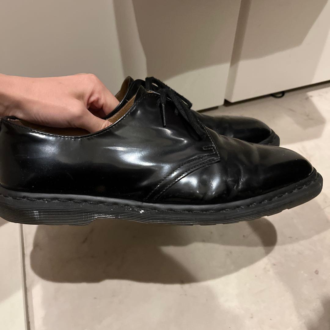 黒レザー レースアップシューズ　ドクターマーチン　AF500 ARCHIE