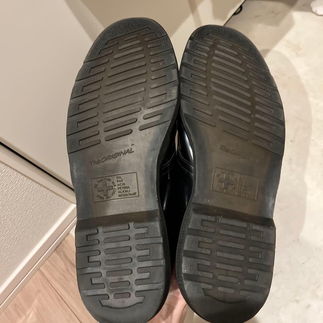 黒レザー レースアップシューズ　ドクターマーチン　AF500 ARCHIE