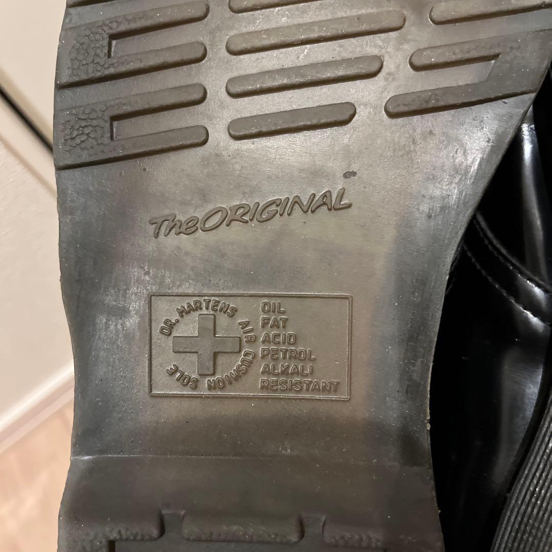 黒レザー レースアップシューズ　ドクターマーチン　AF500 ARCHIE