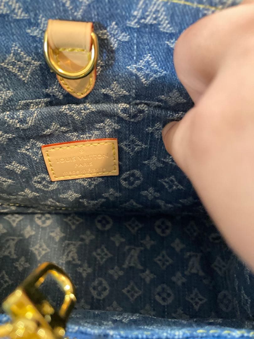 デニム　ハンドバック　ショルダーバック　ノベルティ