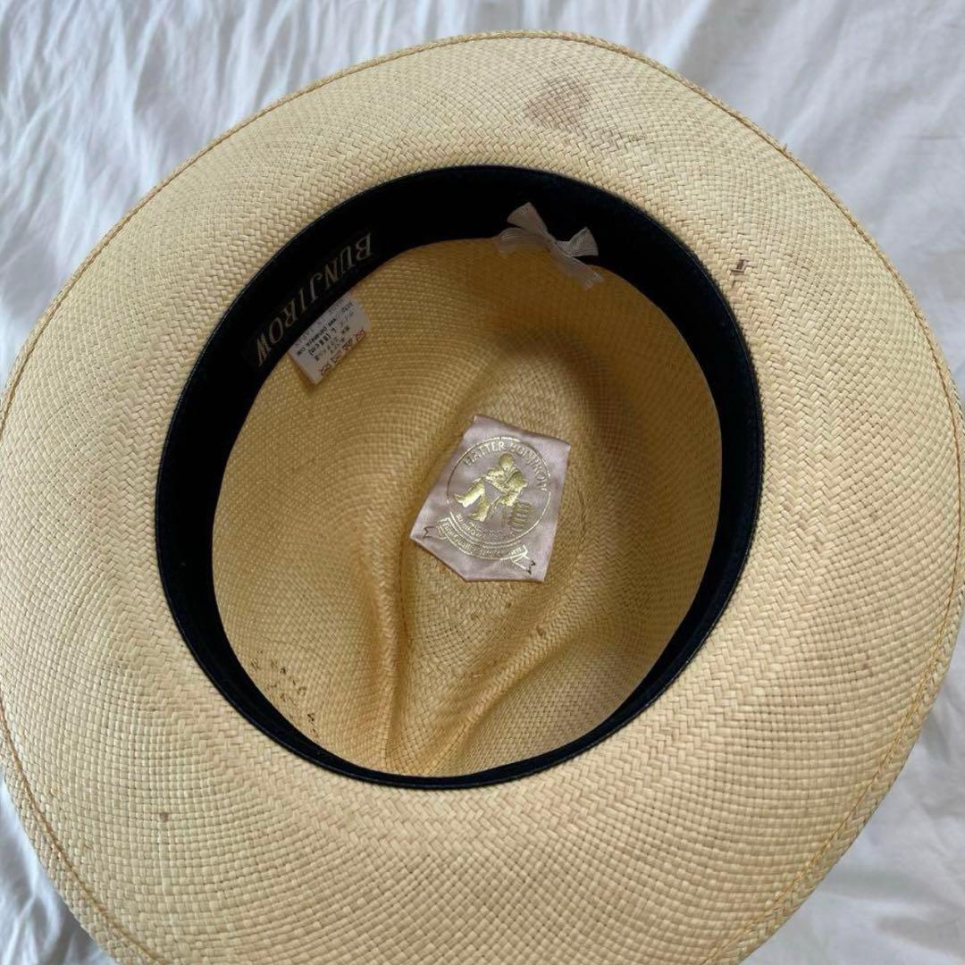 Lサイズ　BUNJIROW パナマハット　文二郎　箱付き