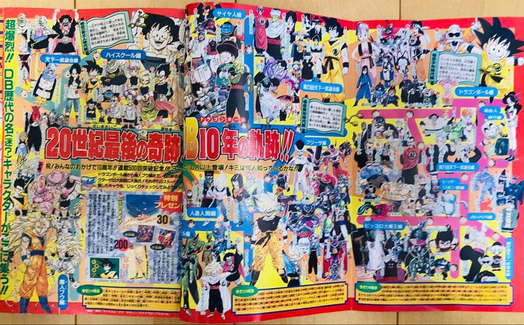 週刊少年ジャンプ　1995年7号　表紙&カラーグラビア特集/ ドラゴンボール