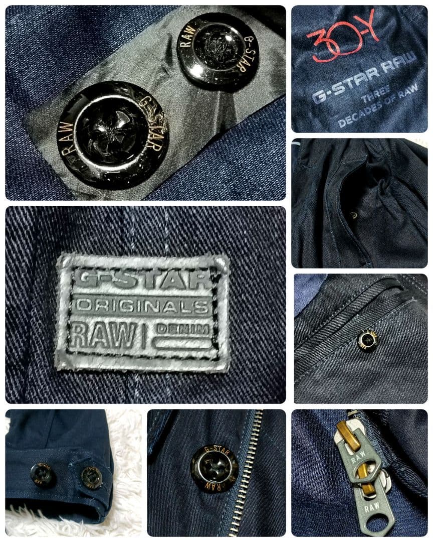 ジースターロウ NEW YORK RAW PARKA 30周年記念モデルコート