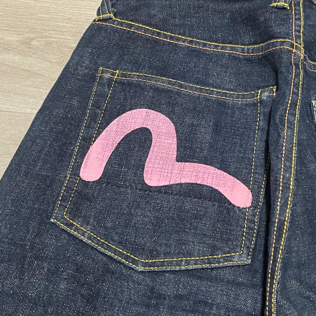 サイズ29 ピンクカモメ 朱耳 赤耳 裾上げなし 2001 エヴィス エビス