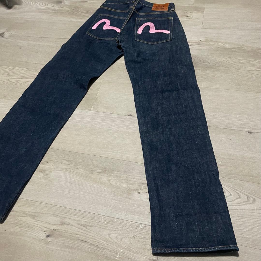 サイズ29 ピンクカモメ 朱耳 赤耳 裾上げなし 2001 エヴィス エビス