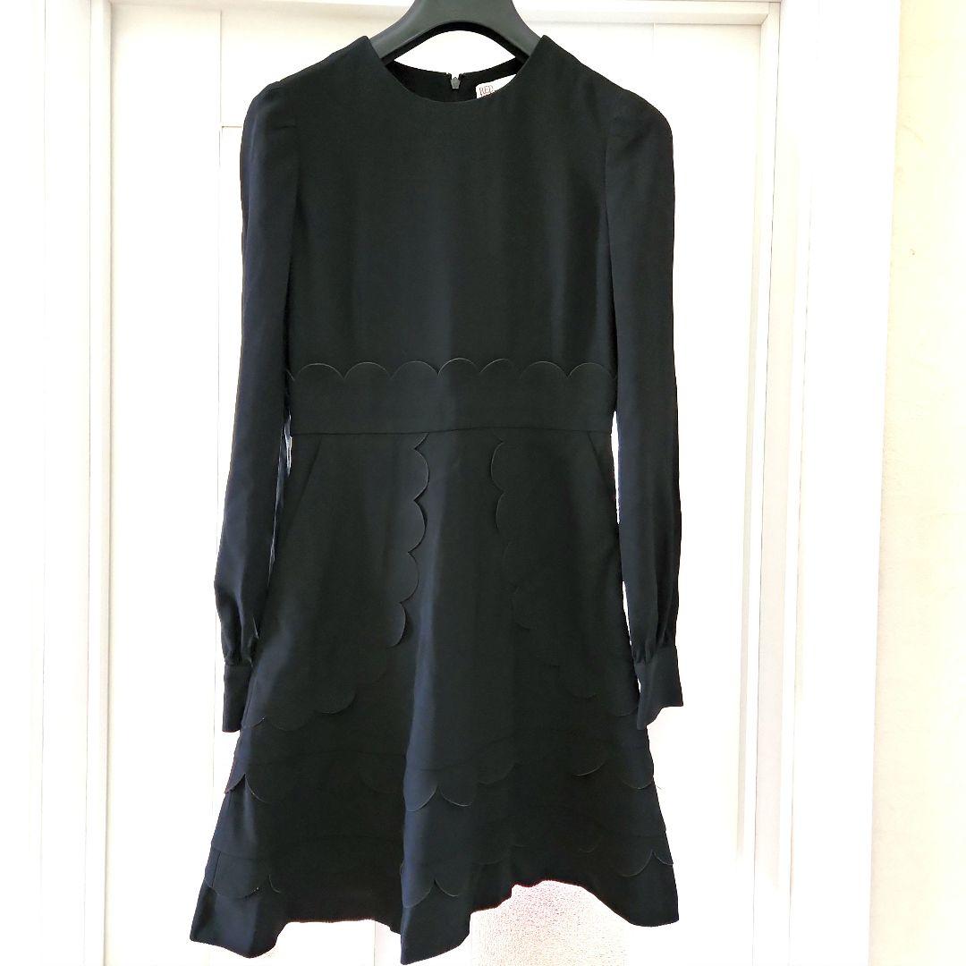 【美品】RED VALENTINO レッド ヴァレンティノ 膝丈 ワンピース