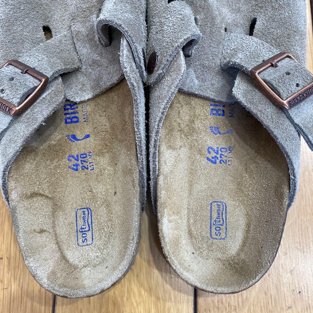 ビルケンシュトック　ボストン　トープ　42 ナロー