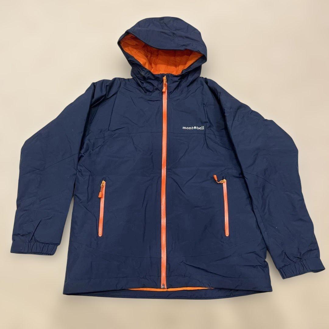 新品未使用　mont-bell スキーウェア　上下　160