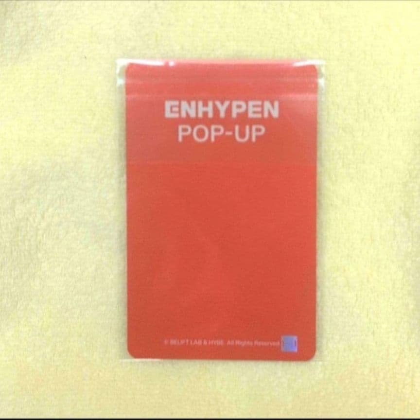メンバー コンプ トレカ ENHYPEN 香港 ポップアップ