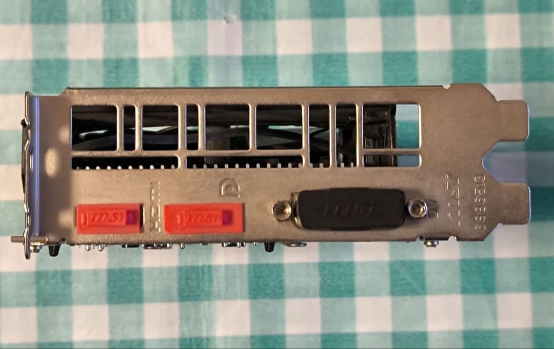 MSI GeForce GTX 1650 AERO ITX 4G OC。