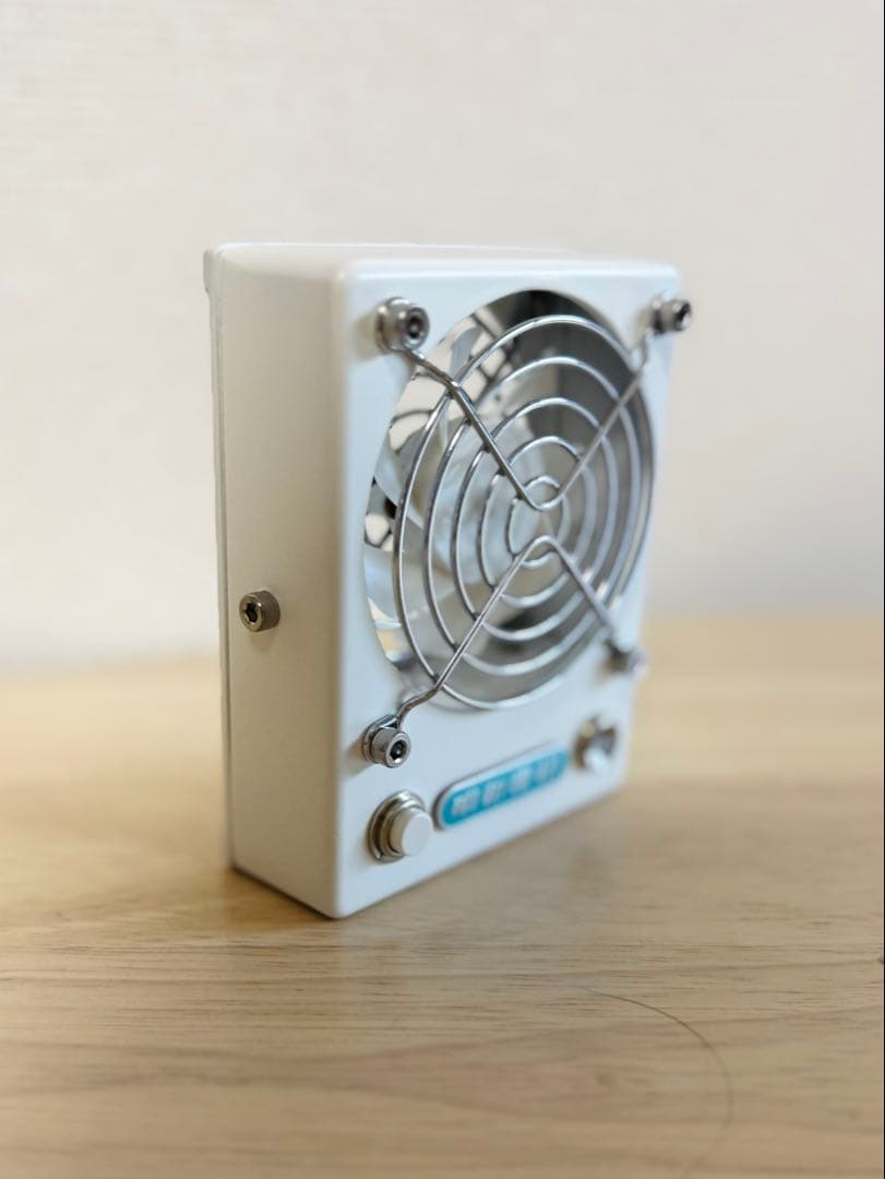 あの明和電機式小型扇風機❄️初期モデル シリアルNo.74