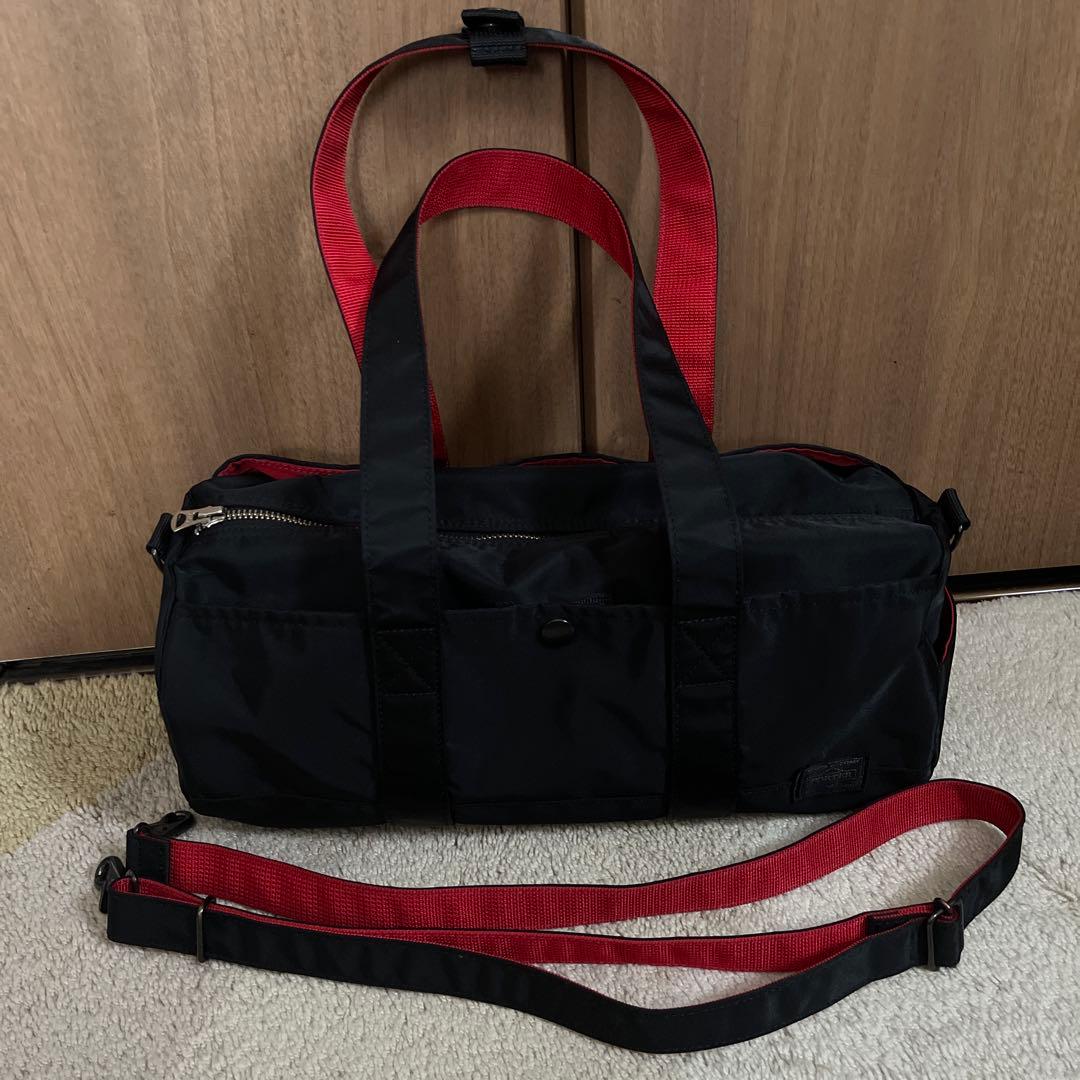 ポーター　エルファイン　ドラムバッグ　ミニボストン