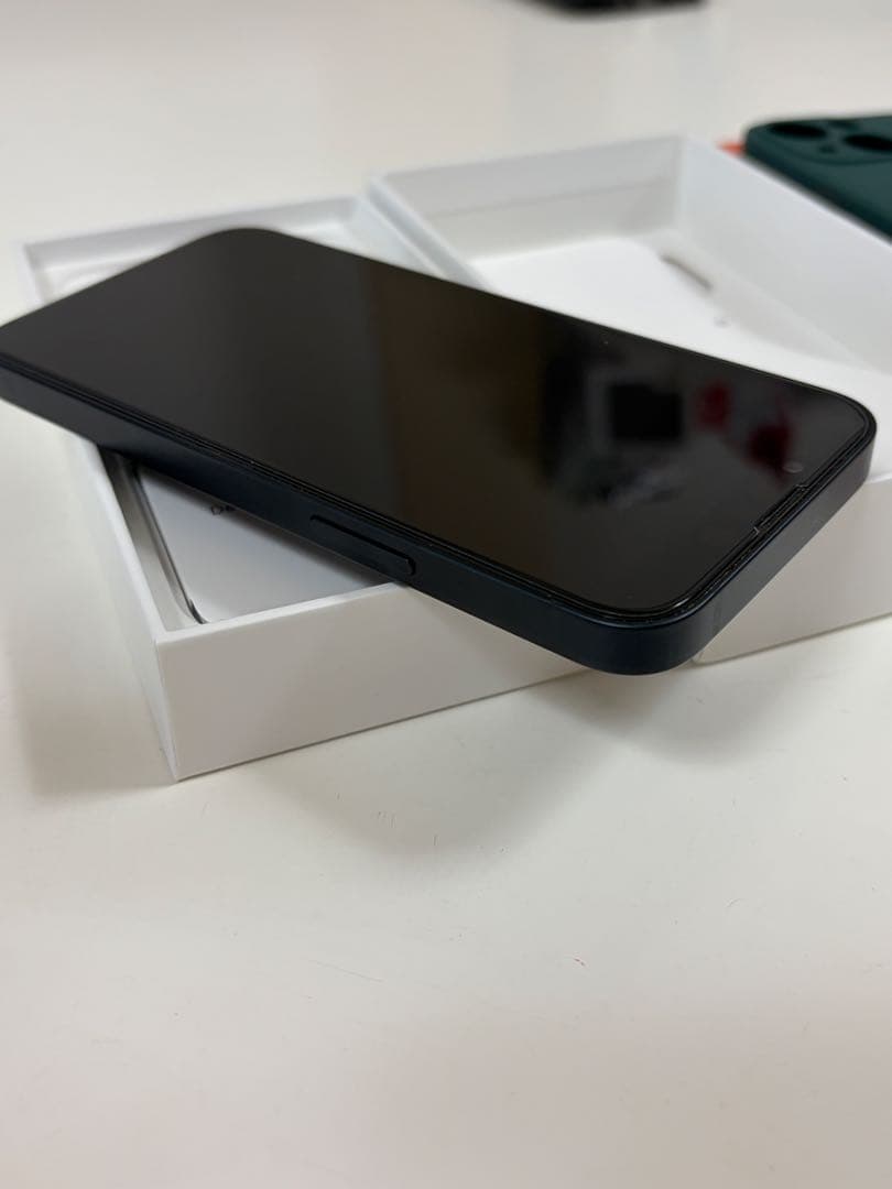 iPhone13mini 128GBミッドナイトブラック 本体 ケース付き