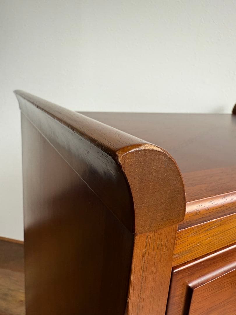 マルニ木工 地中海シリーズ ワゴン ビーチ材 ペーパーメッシュ キャスター4輪