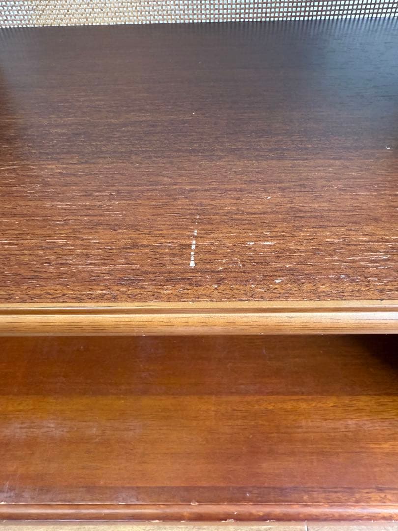 マルニ木工 地中海シリーズ ワゴン ビーチ材 ペーパーメッシュ キャスター4輪