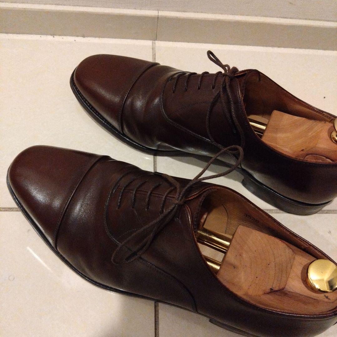 ルイージスコッチグレイン　アシュランス　EEE 27cm ダークブラウン