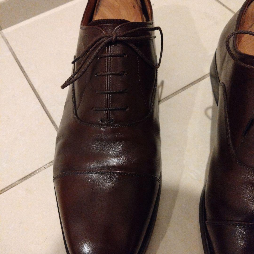 ルイージスコッチグレイン　アシュランス　EEE 27cm ダークブラウン