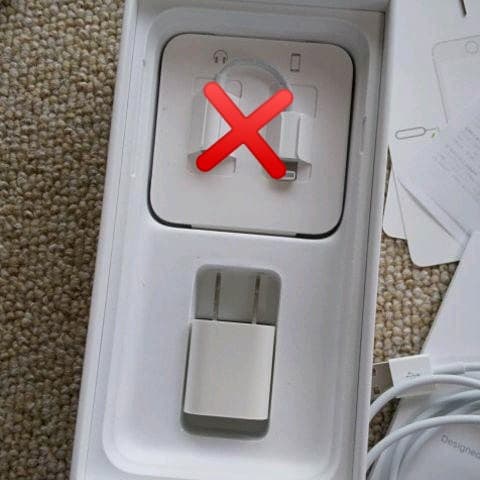 編集中☆iPhone 空箱 付属品 アクセサリ 充電器　純正