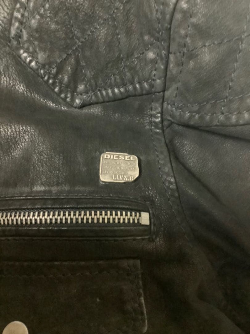 ディーゼルメンズ革ジャン