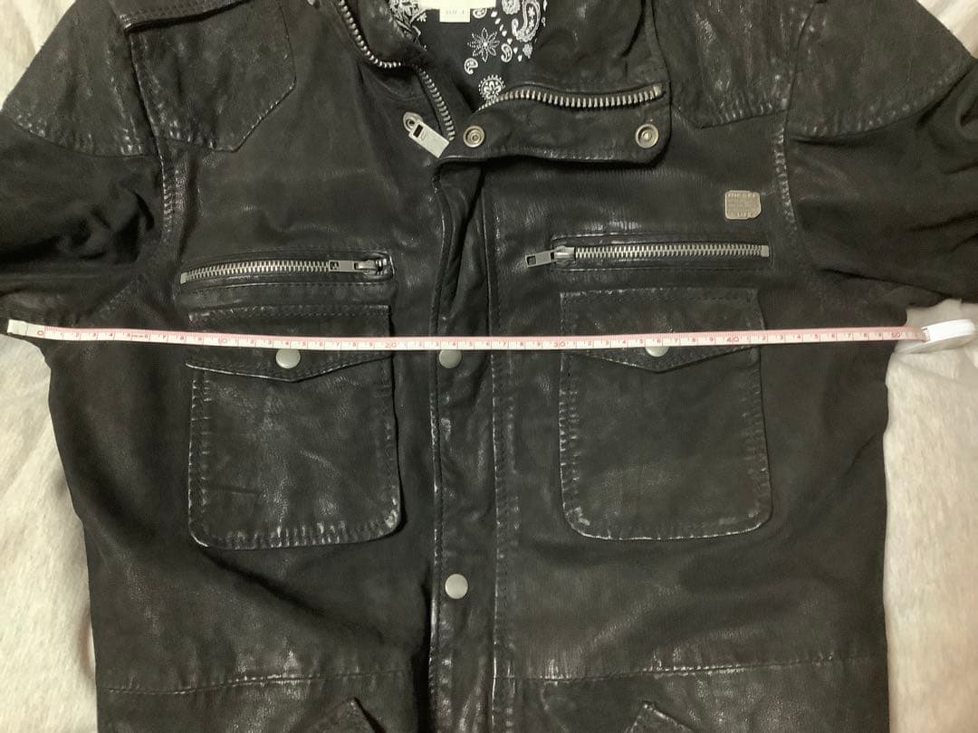 ディーゼルメンズ革ジャン