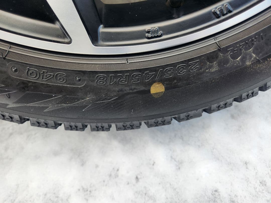 niko①18in +42 VRX2 ボルボ VOLVO S60 V60