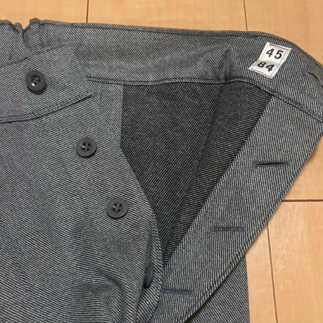 s*a様 【80s】スイス軍 デニム ワーク パンツ 実物 後期 82cm デッ