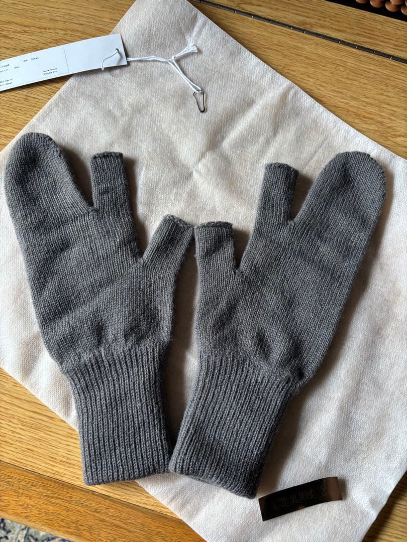 ⚫️専用⚫️ loomer カシミヤ　手袋　グレー　美品