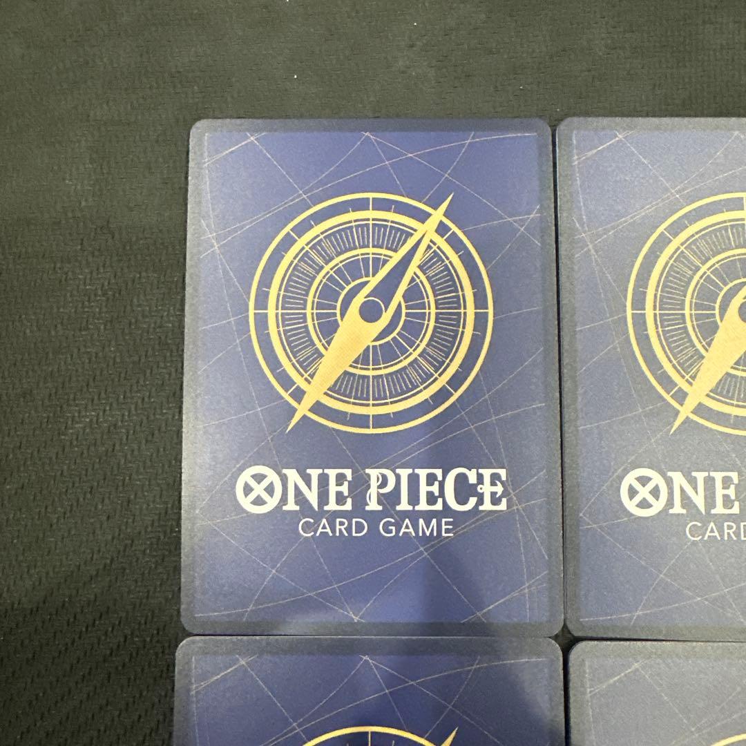 鬼気 九刀流 阿修羅 抜剣 亡者戯　パラレル　ワンピースカード 極美品 4枚