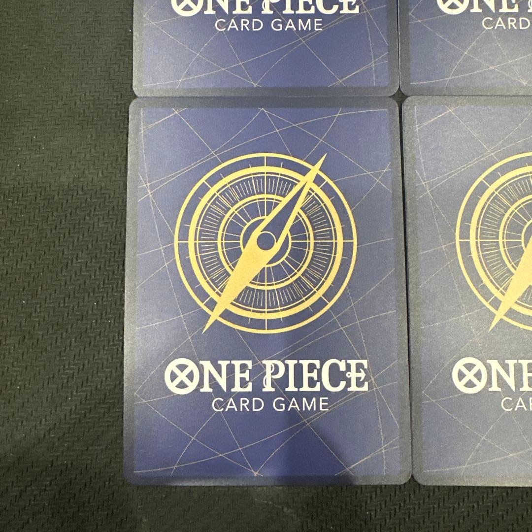 鬼気 九刀流 阿修羅 抜剣 亡者戯　パラレル　ワンピースカード 極美品 4枚