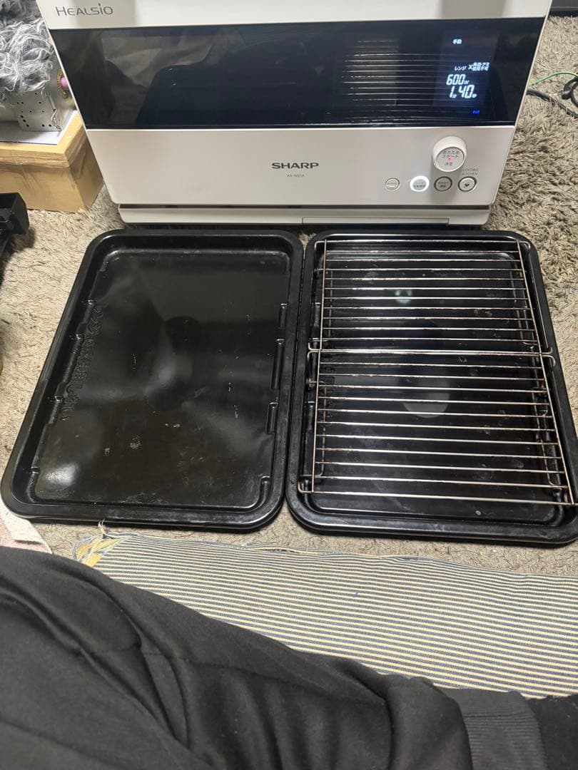 SHARPウォーターオーブンヘルシオ AX-NS1A-W