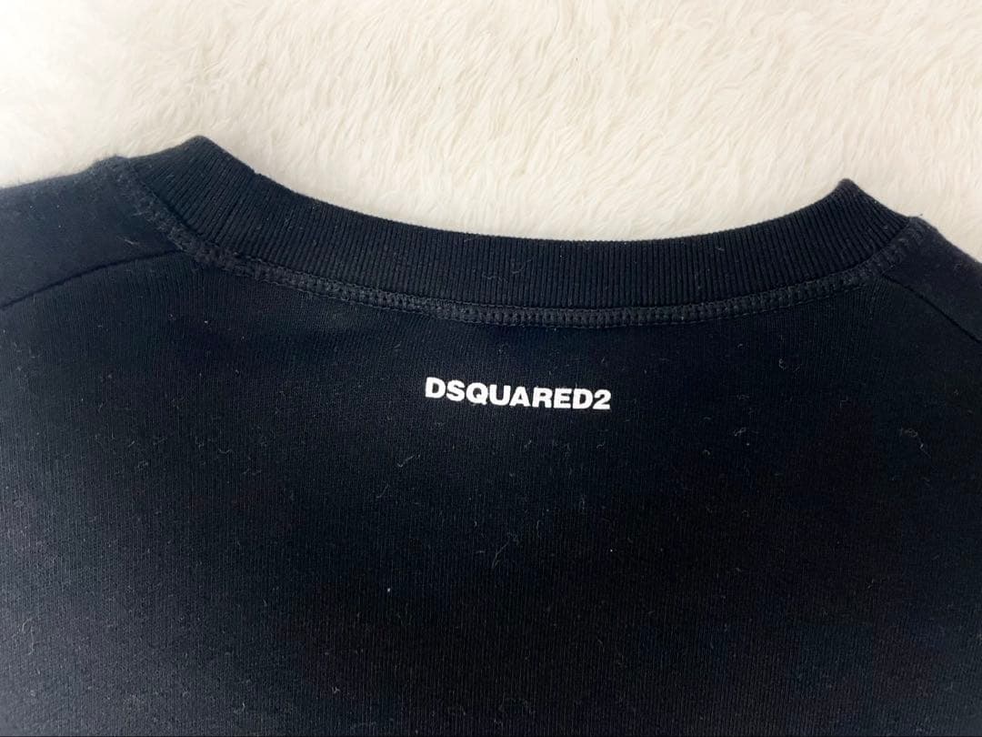 定価6.2万(ディースクエアード)DSQUARED2ハート スウェットL