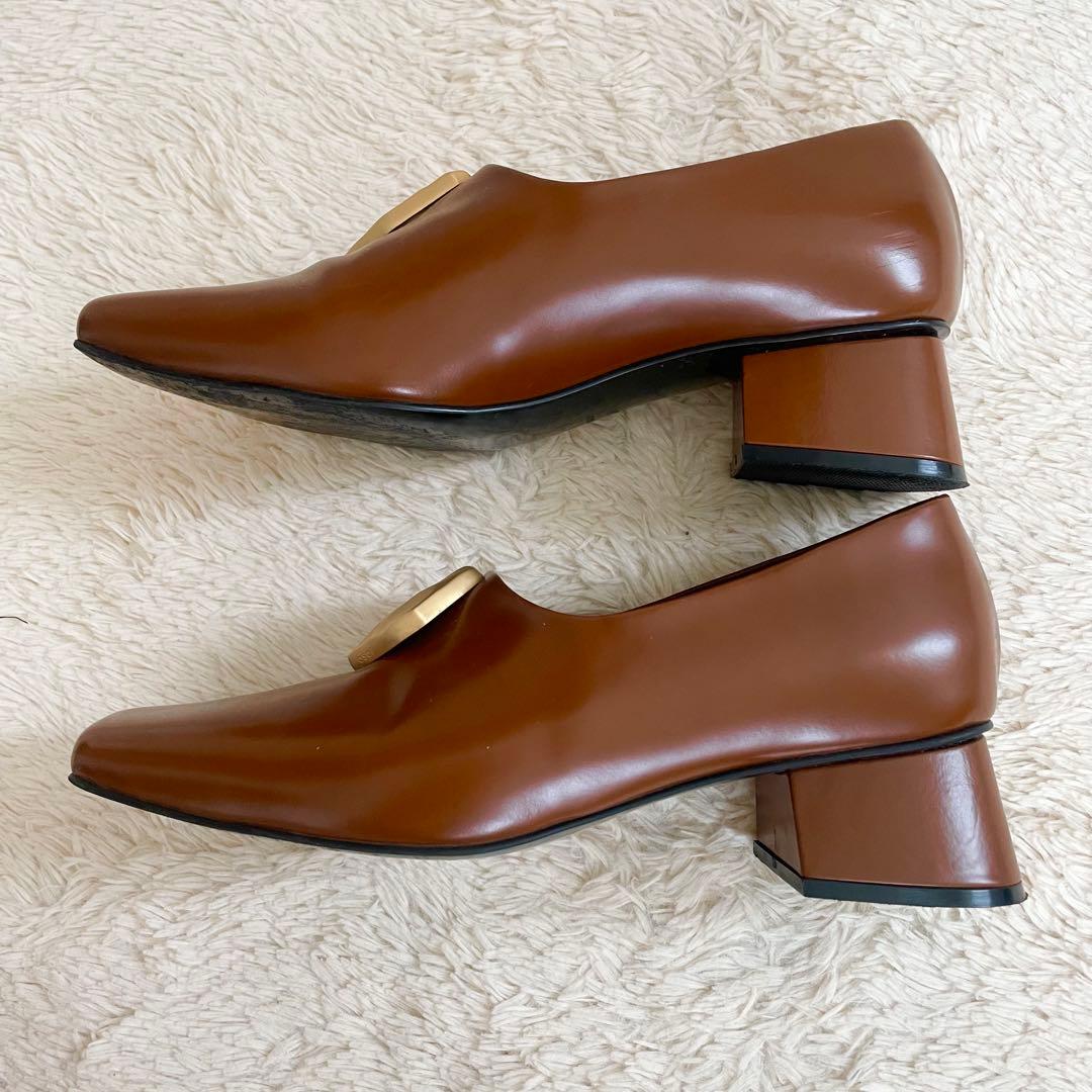 オソイ　ローファー　パンプス　MARGOT ゴールド金具