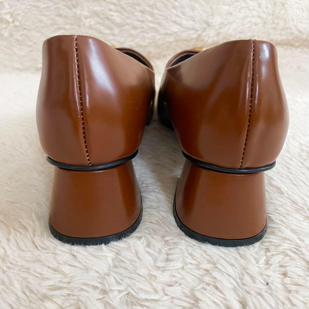 オソイ　ローファー　パンプス　MARGOT ゴールド金具