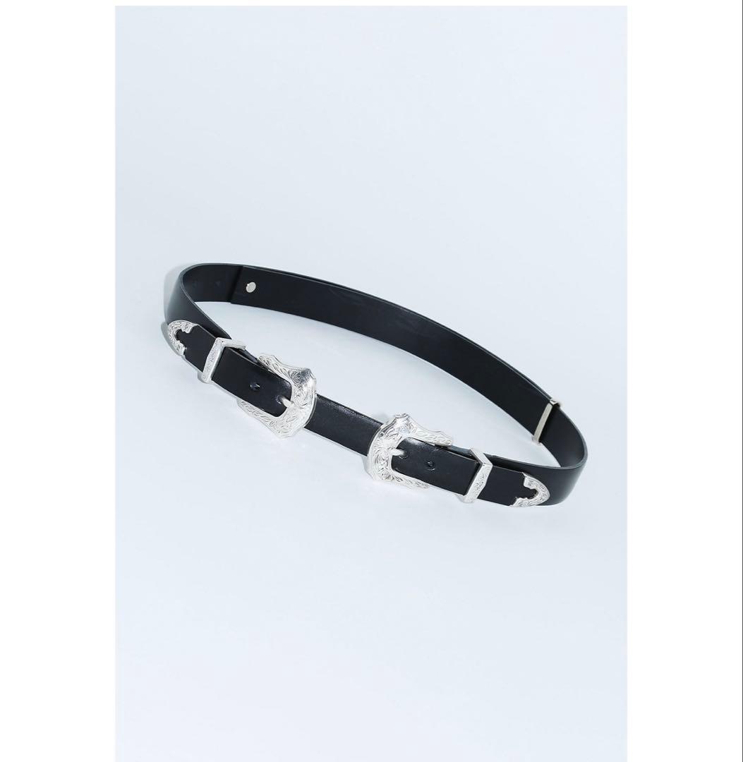 TOGA Double buckle belt ダブルバックル ベルト