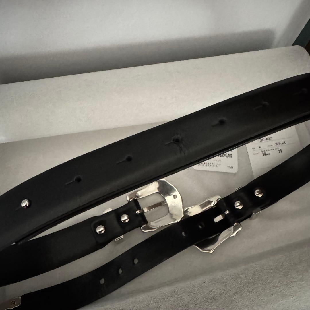 TOGA Double buckle belt ダブルバックル ベルト