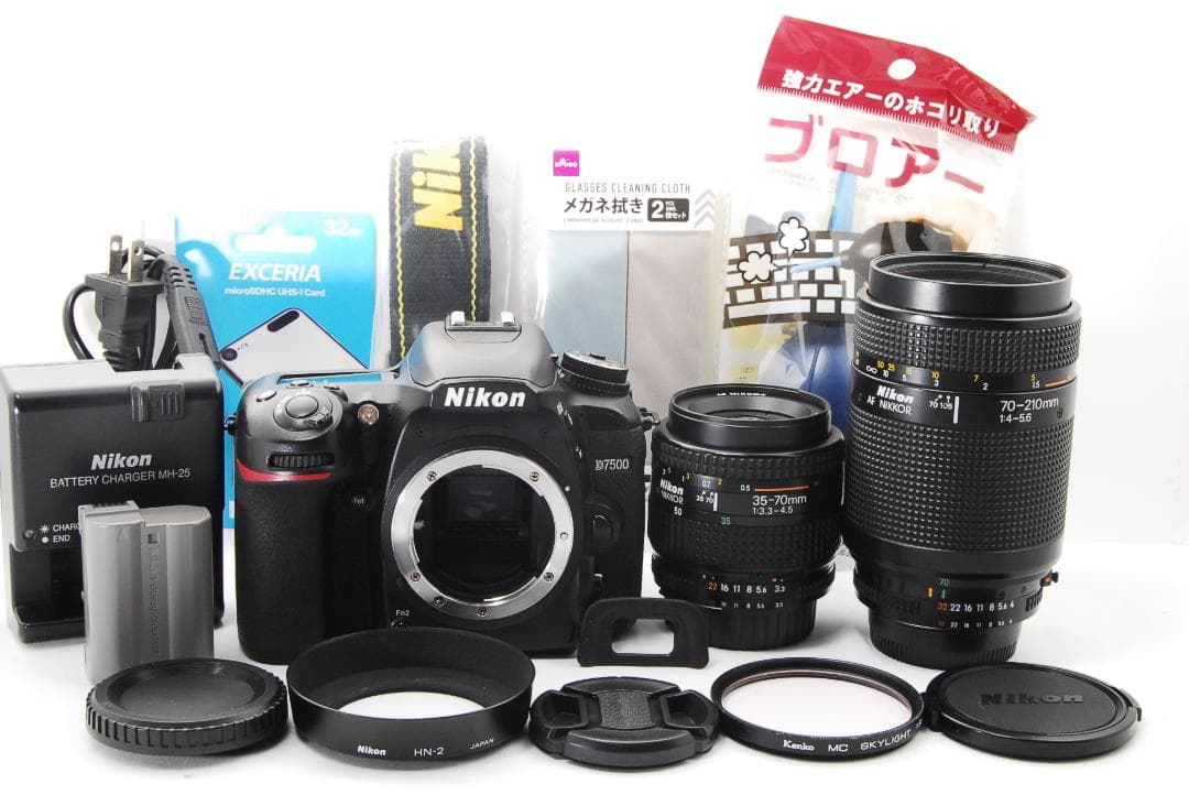 ❤ Nikon D7500 一眼レフ カメラ ニコン Wi-Fi機能搭載