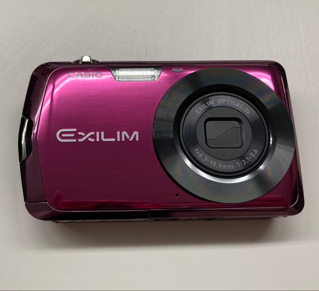 ★sachann★CASIO EXILIM デジカメ　パープル