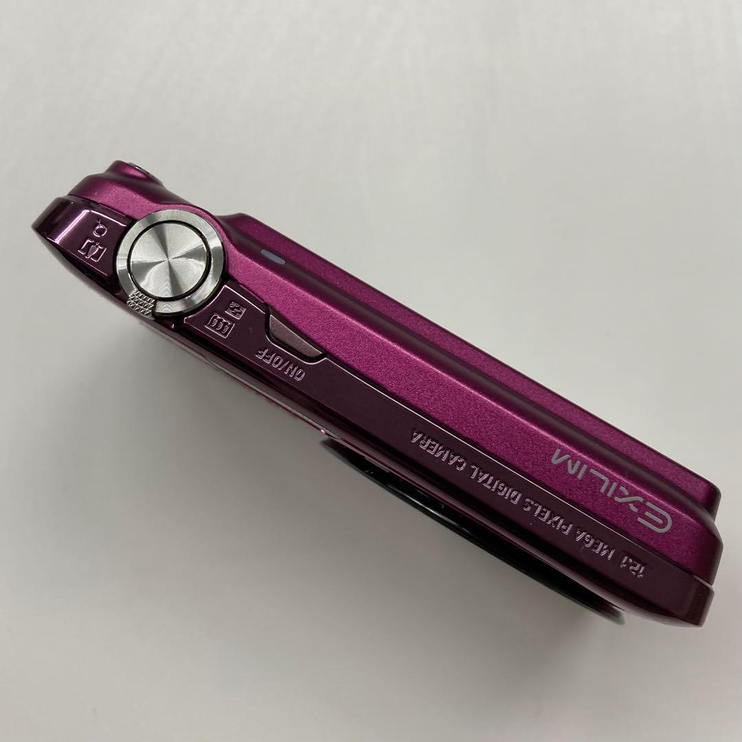 ★sachann★CASIO EXILIM デジカメ　パープル